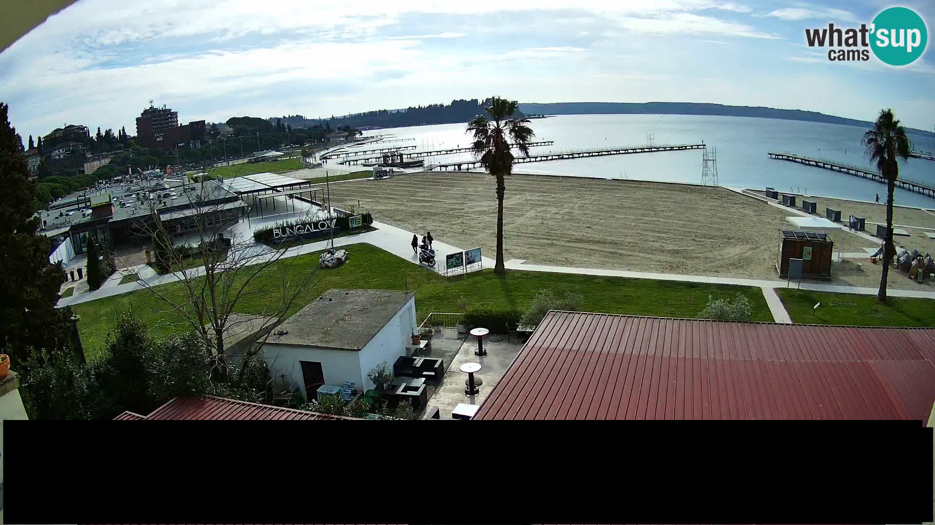 Livecam Portorož beach