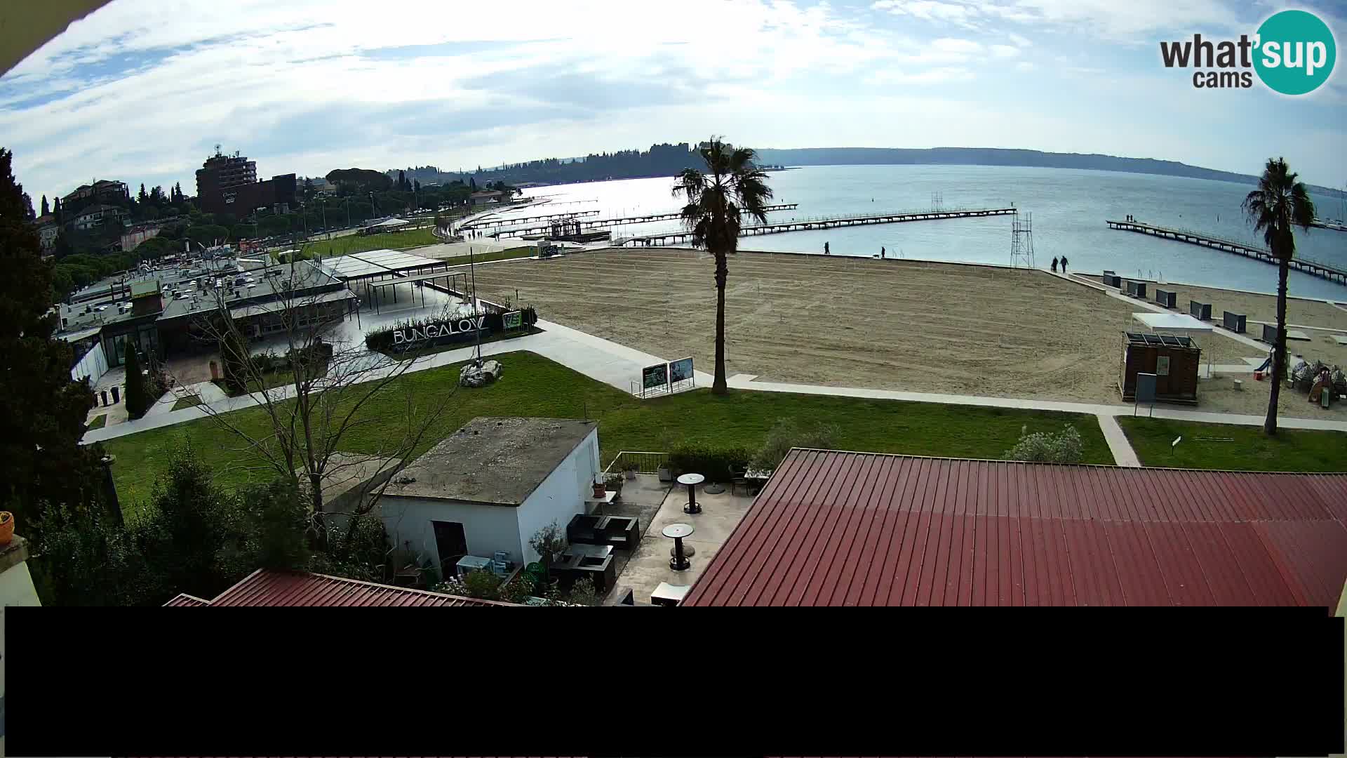 Livecam Portorož beach