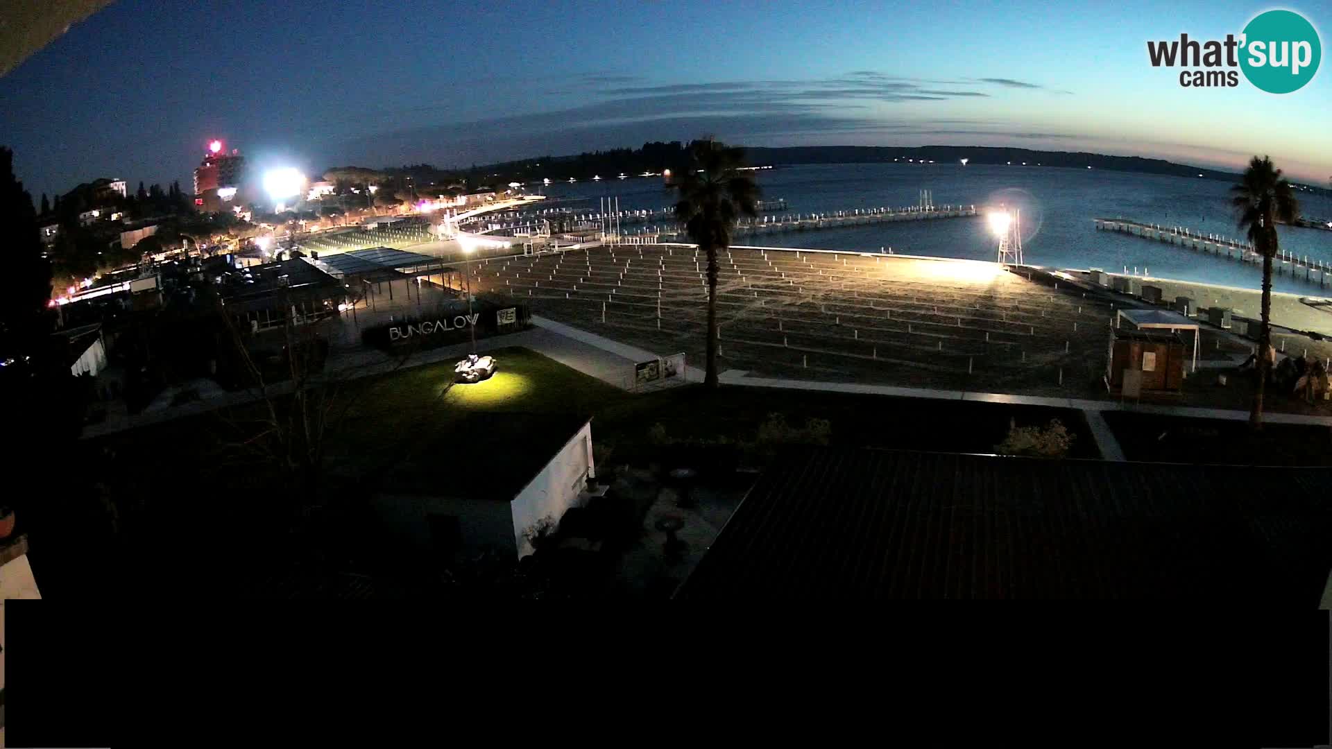 Webcam live Playa Portorož – Caffe Karamela