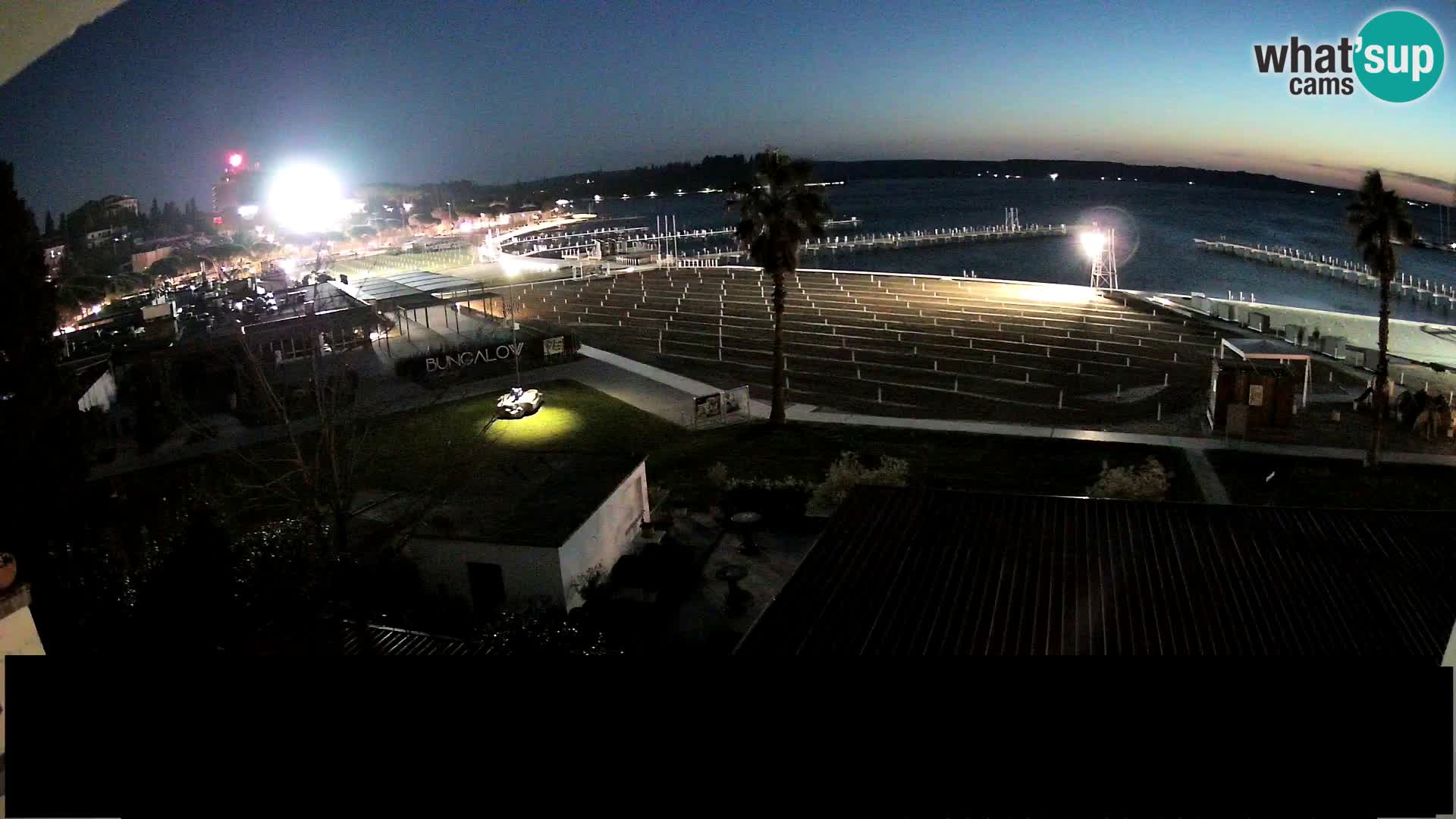 Plage Portorož live cam