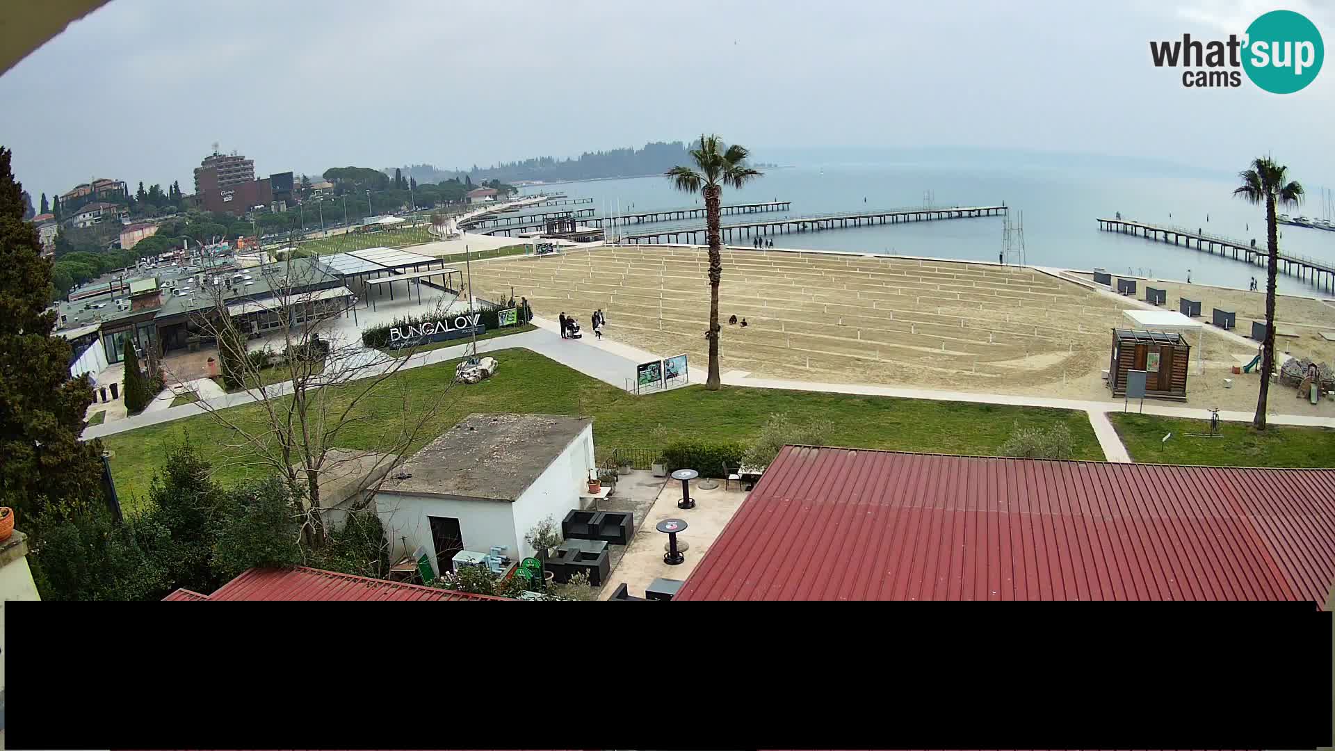 Spiaggia di Portorose live webcam