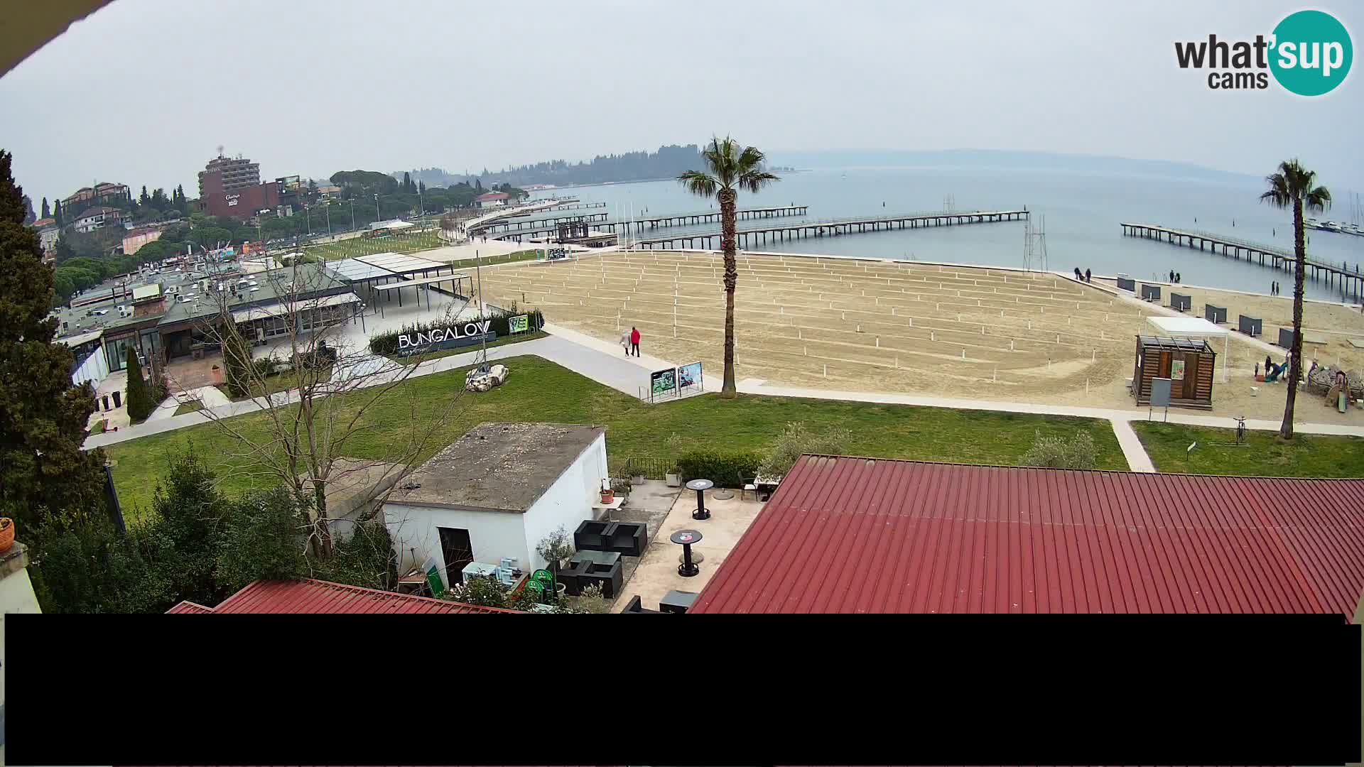 Webcam Portorož Strand – Karamela bar