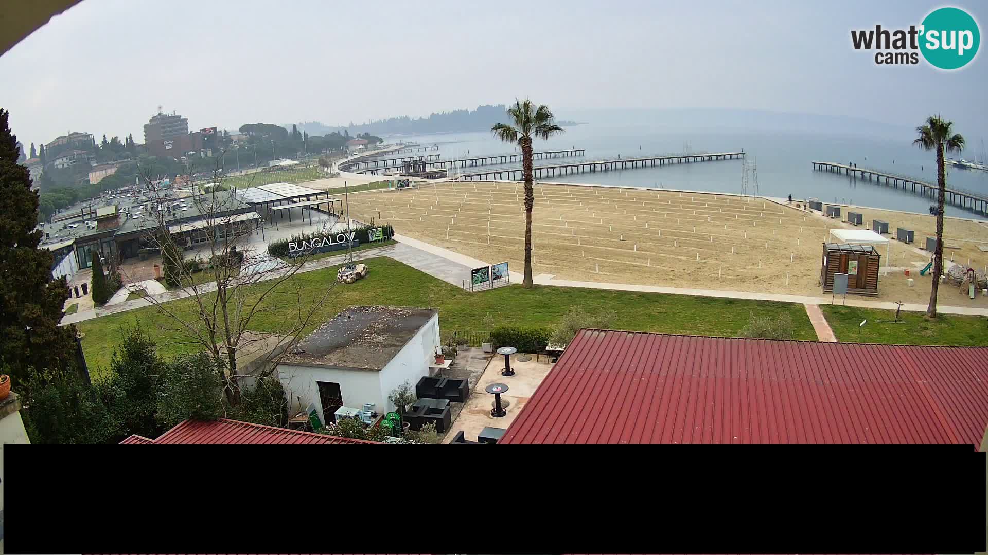 Playa Portorož camera en vivo