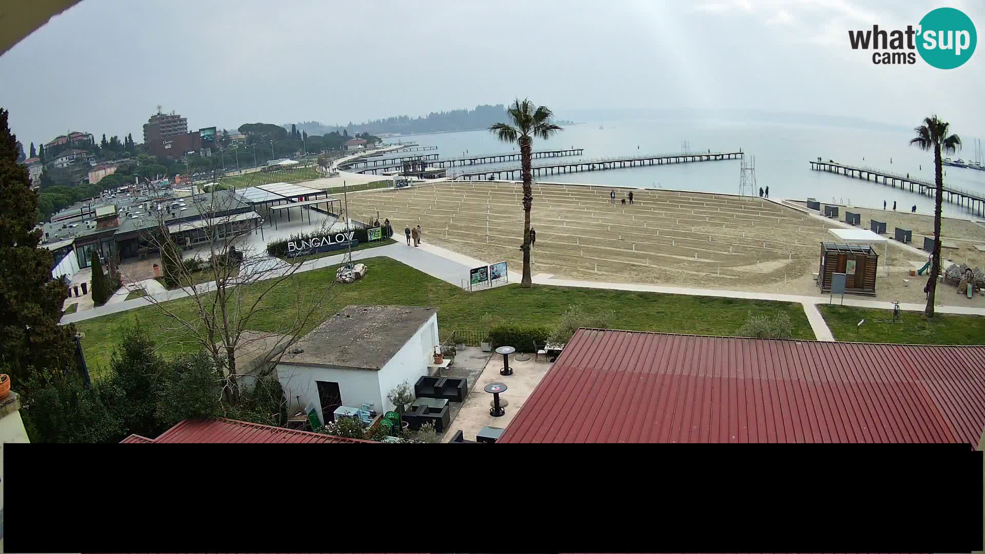 Spletna kamera Plaža Portorož