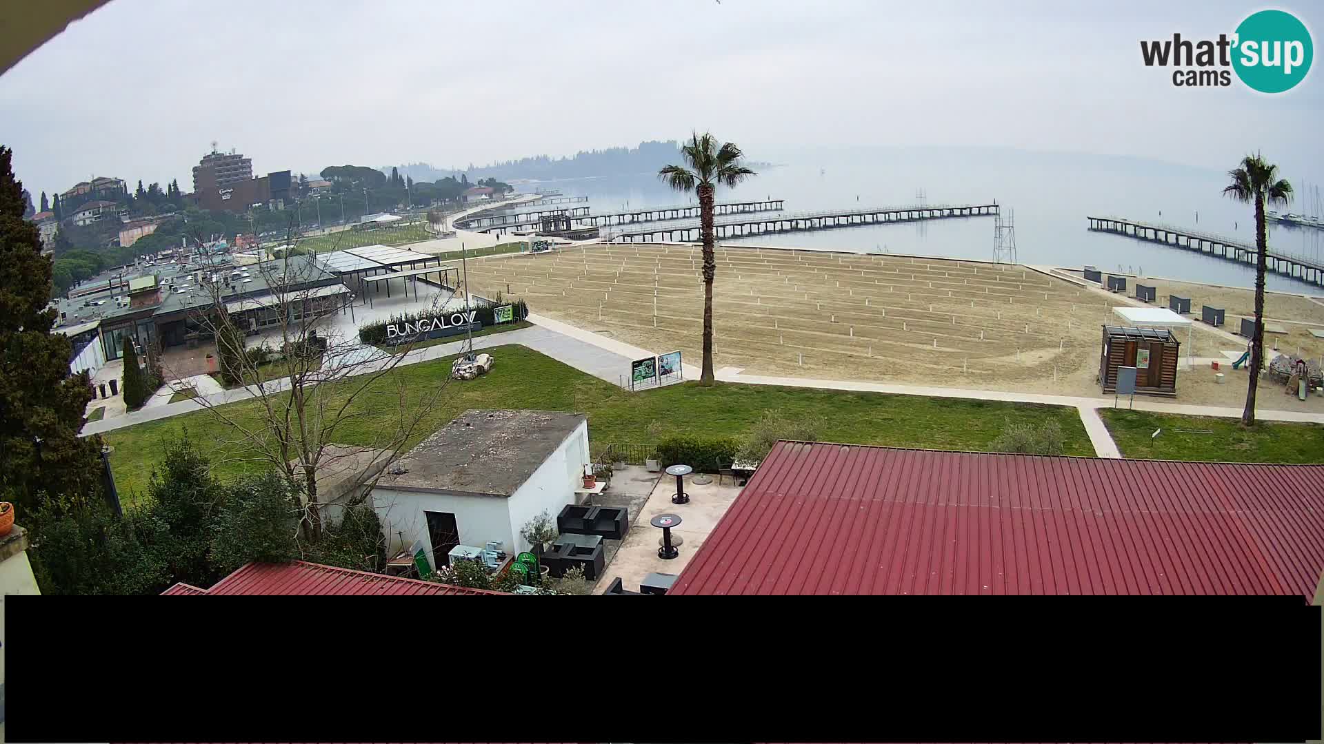 Spiaggia di Portorose live webcam