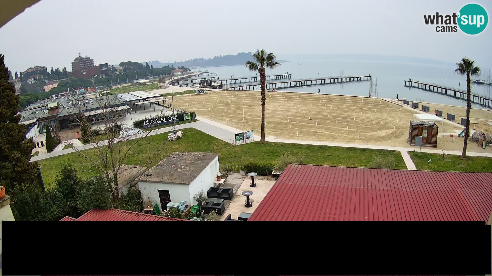 Webcam live Plage Portorož – Caffe Karamela