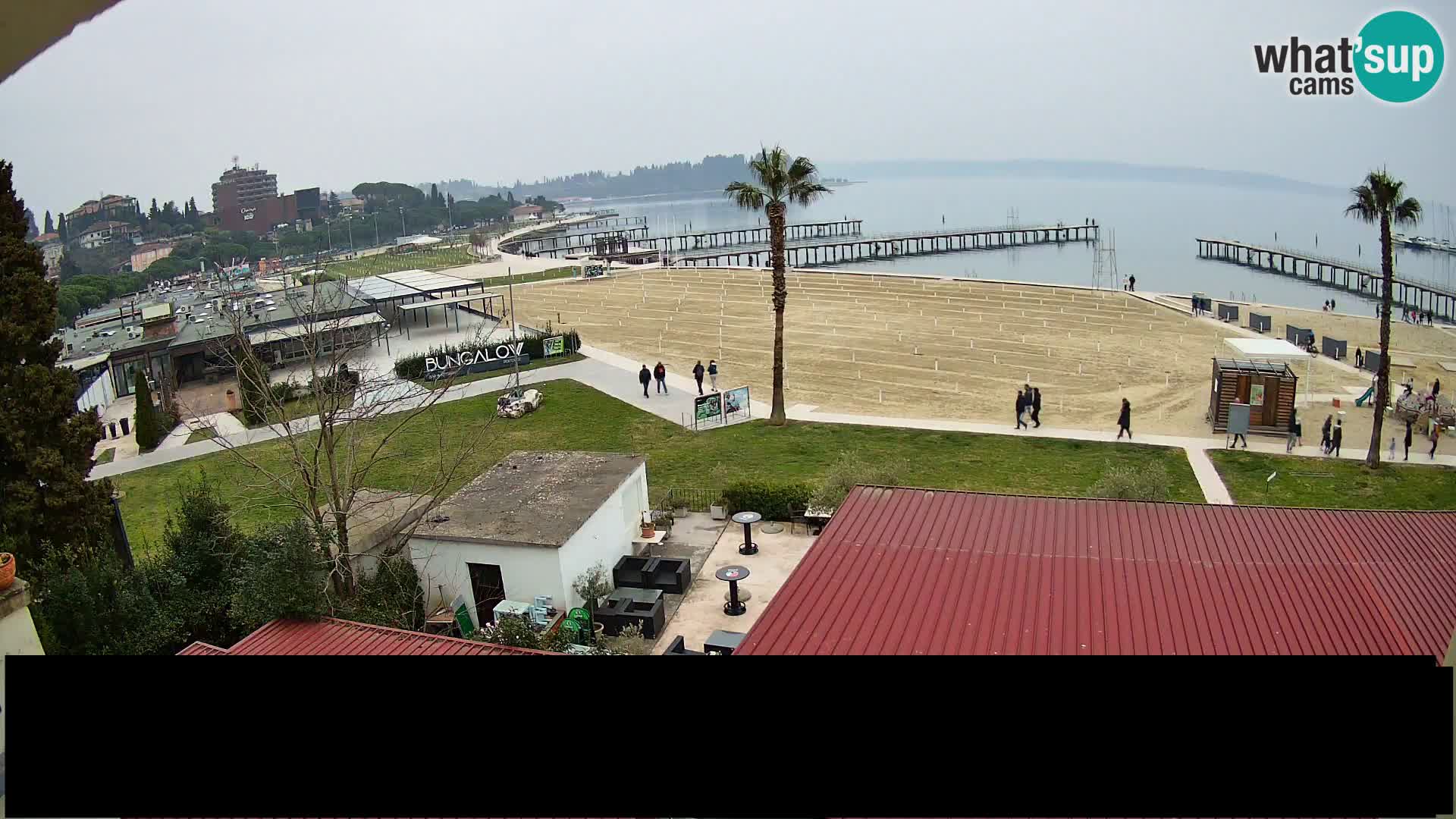 Webcam Live Playa de Portorož