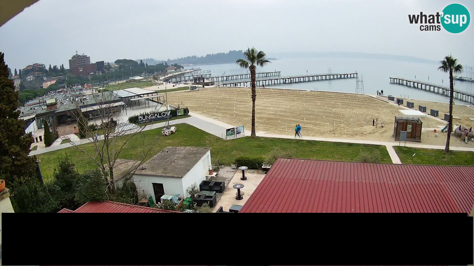 Spiaggia di Portorose live webcam