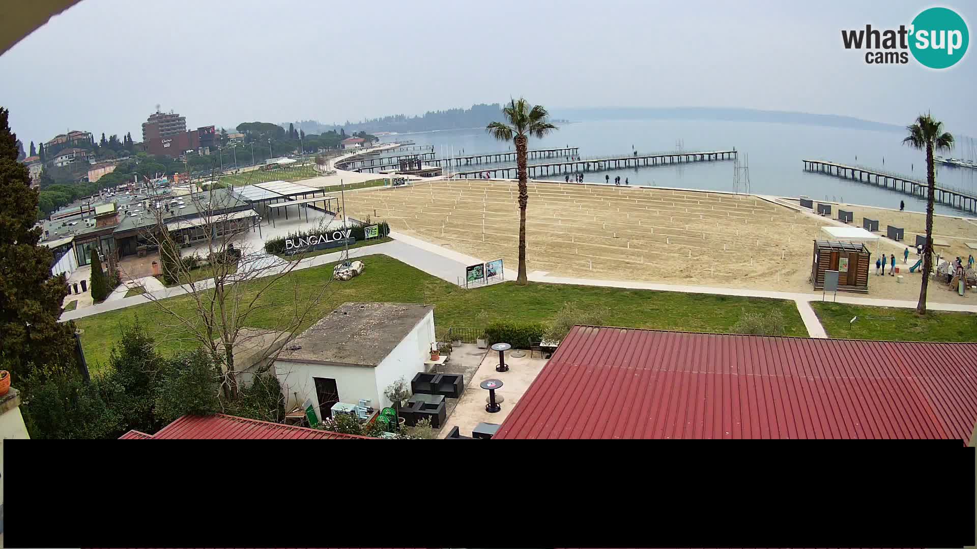 Playa Portorož camera en vivo