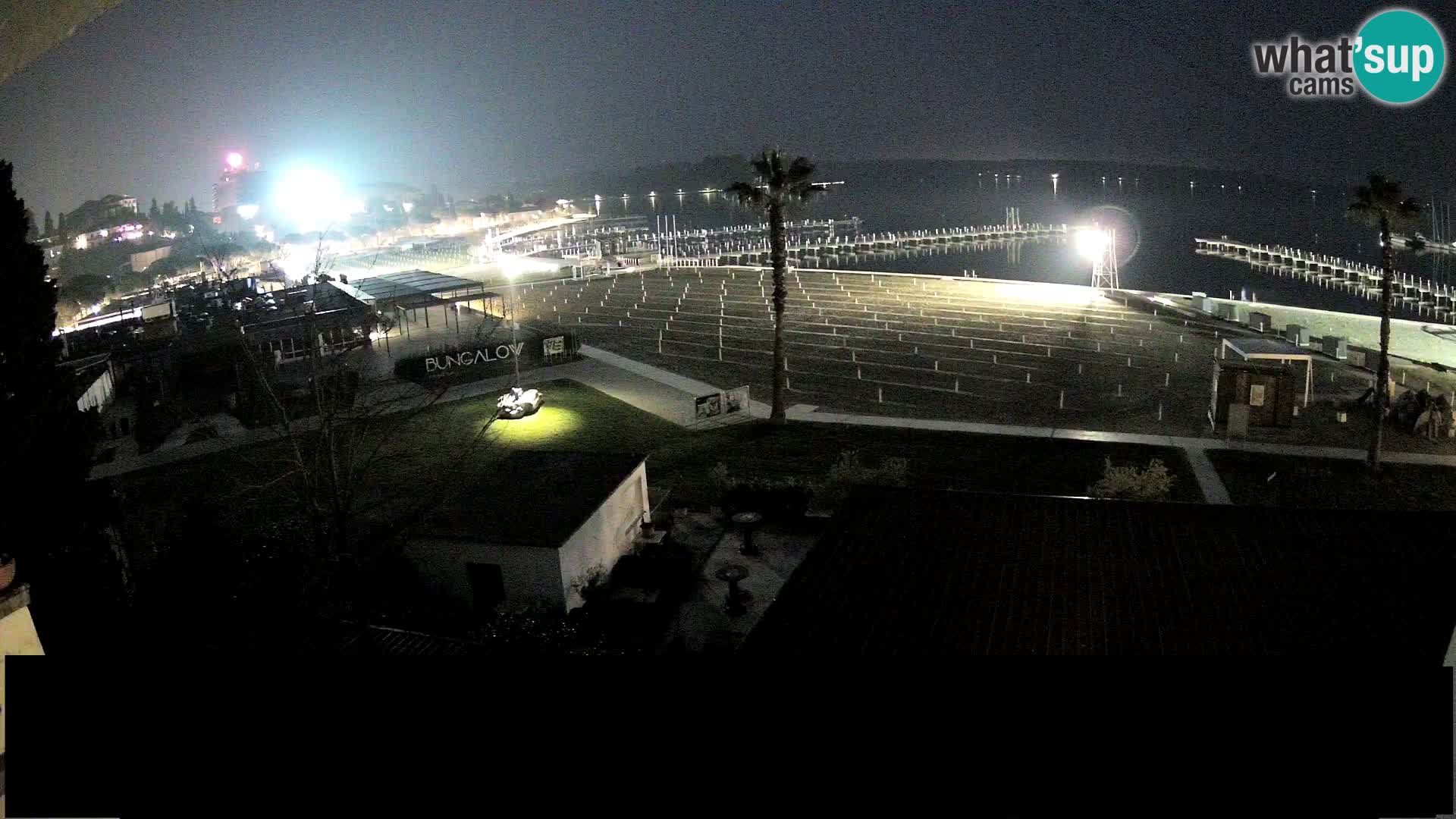 Plage Portorož live cam