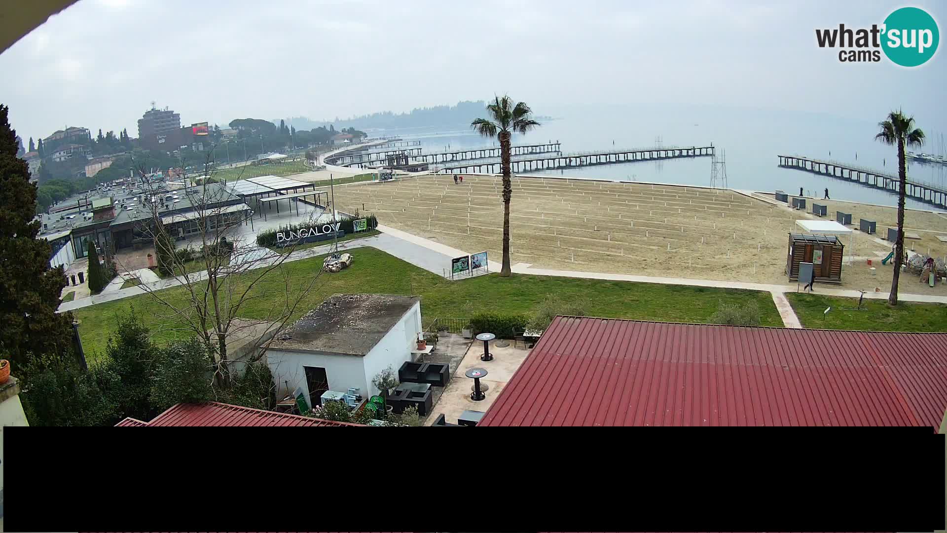 Playa Portorož camera en vivo