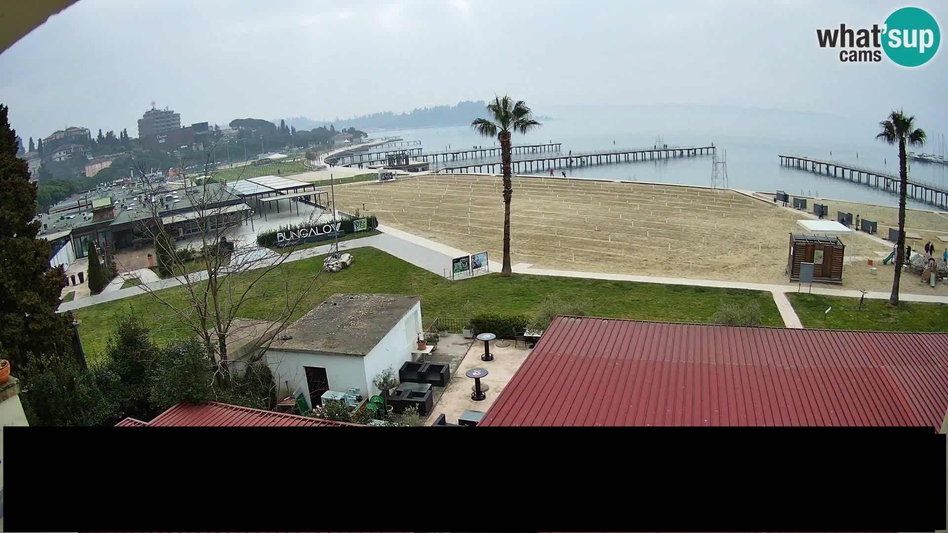 Plage Portorož live cam