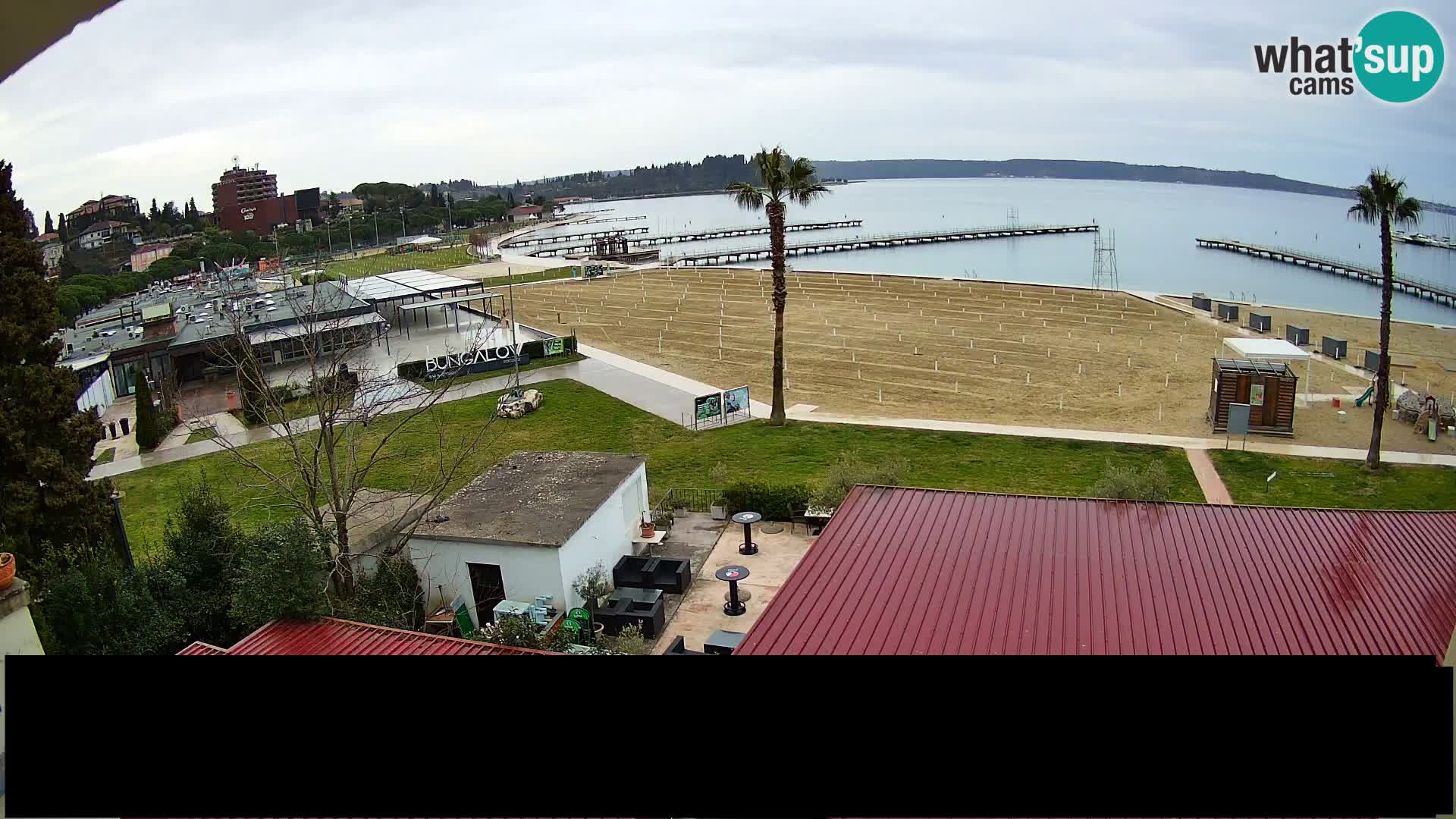 Webcam Live Strand in Portorož