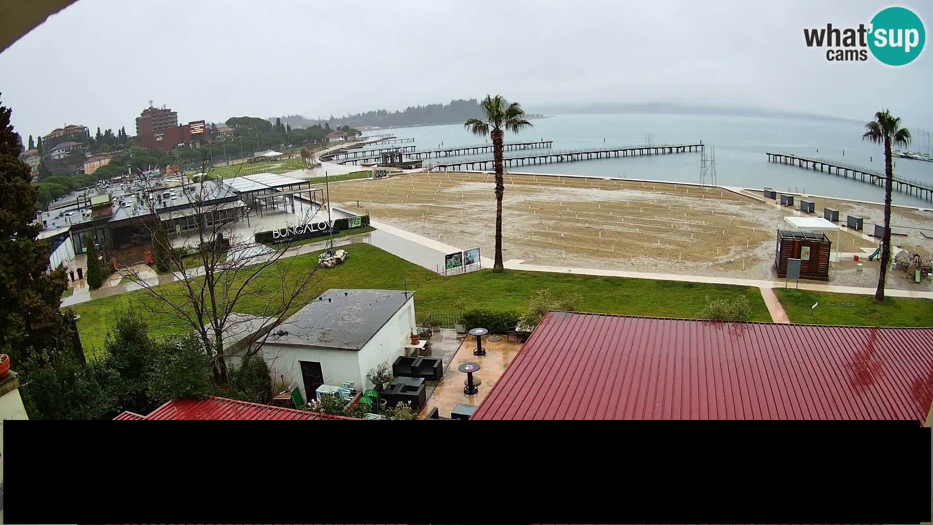 Playa Portorož camera en vivo