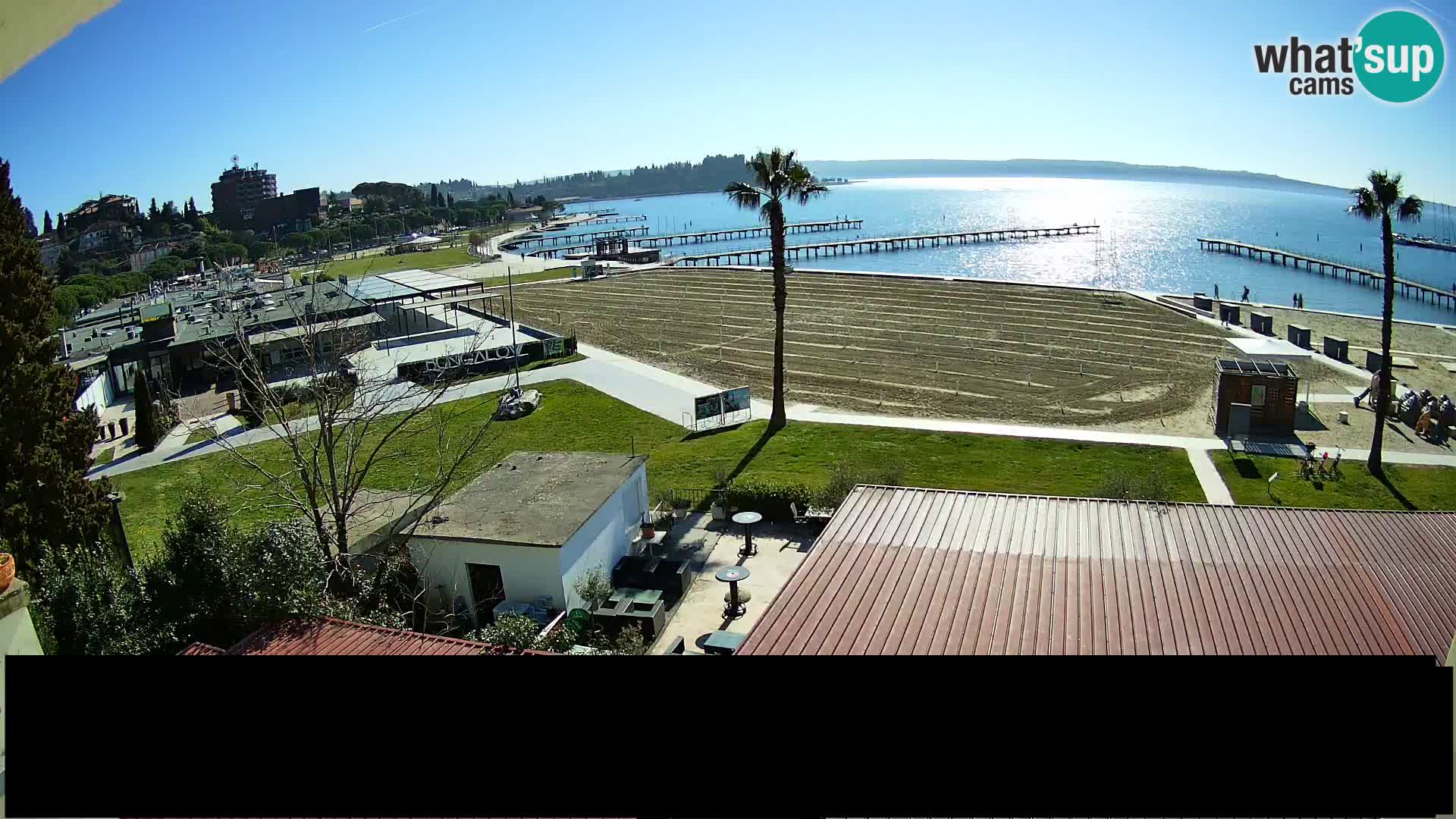 Livecam Portorož beach