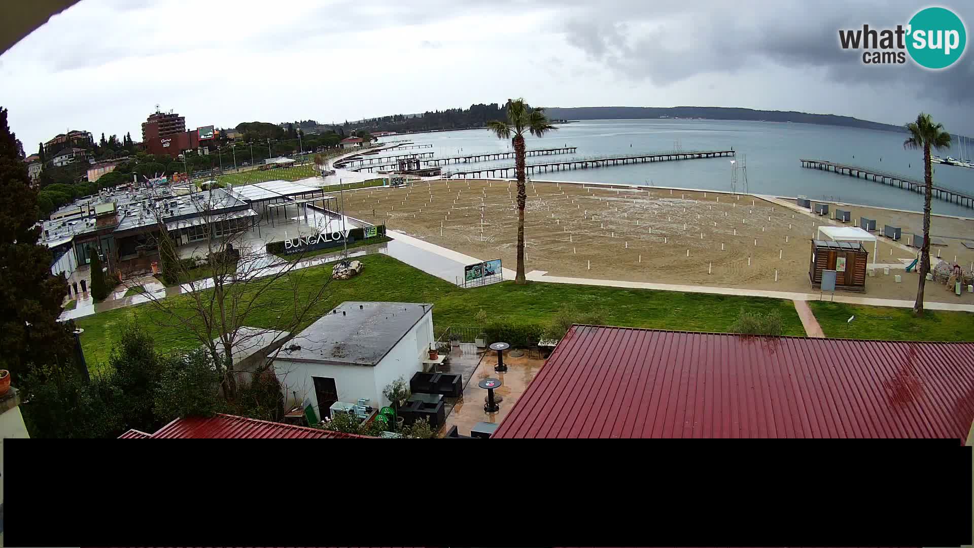 Webcam Live Strand in Portorož