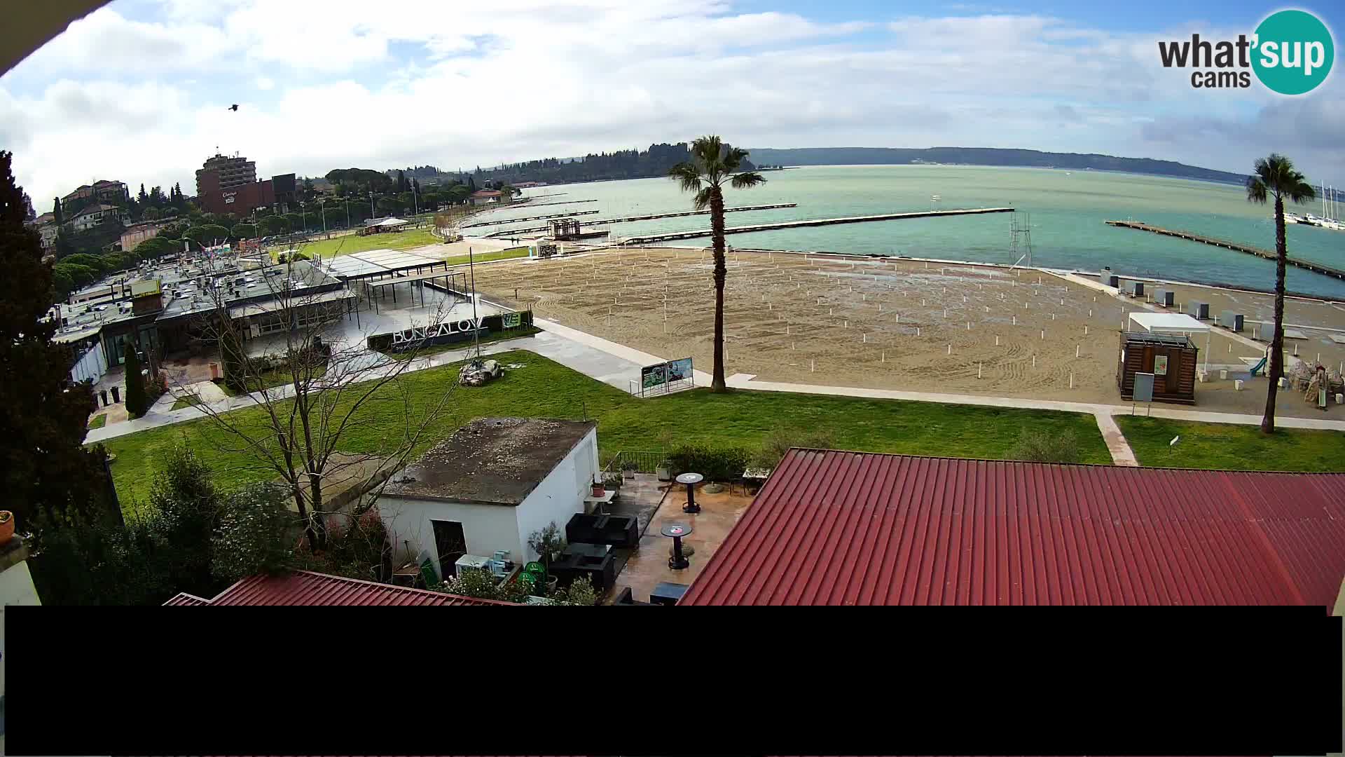 Webcam Live Plage à Portorož