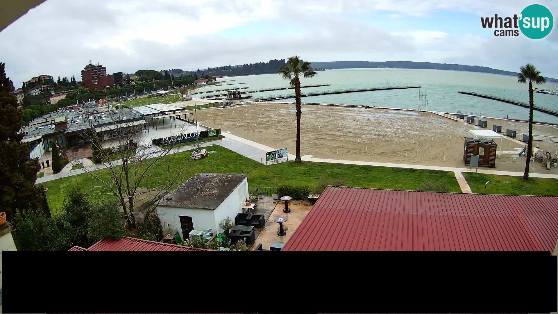 Webcam Portorož Strand – Karamela bar