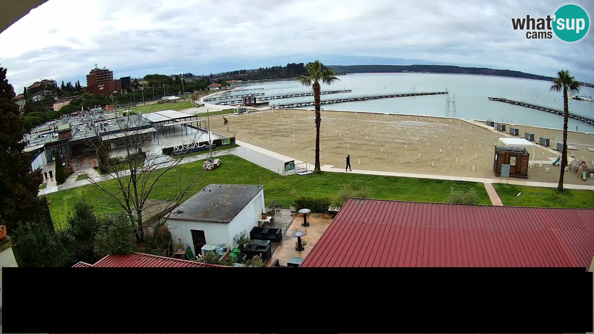 Webcam Live Playa de Portorož