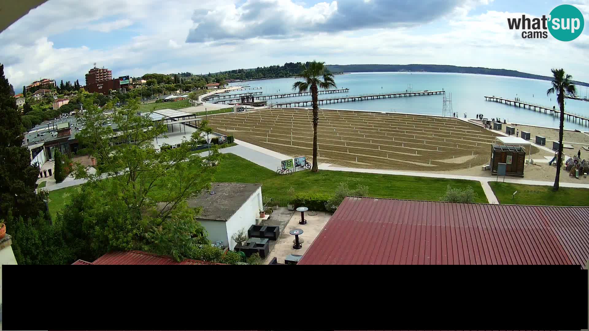 Spletna kamera Plaža Portorož