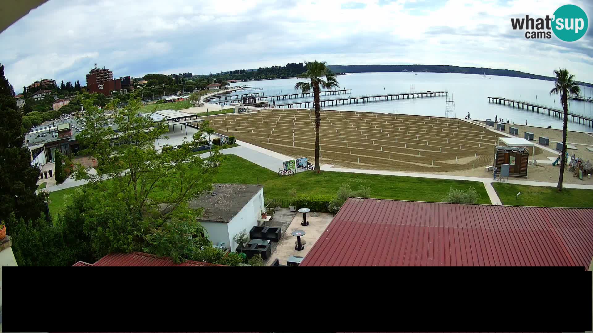 Webcam live Beach in Portorož