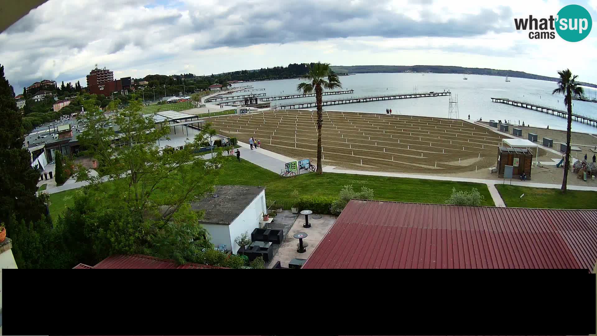 Webcam live Beach in Portorož