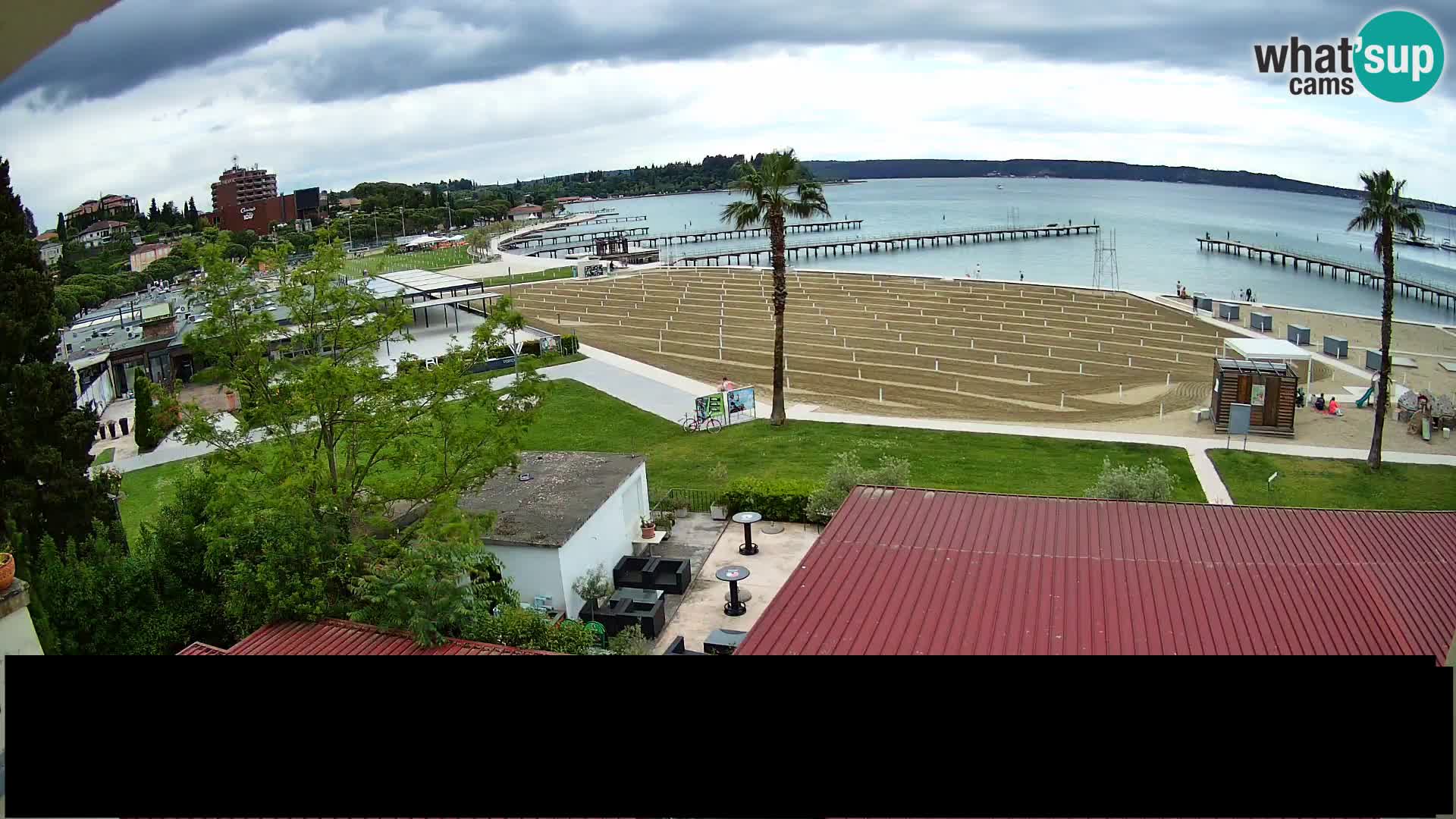 Webcam live Beach in Portorož