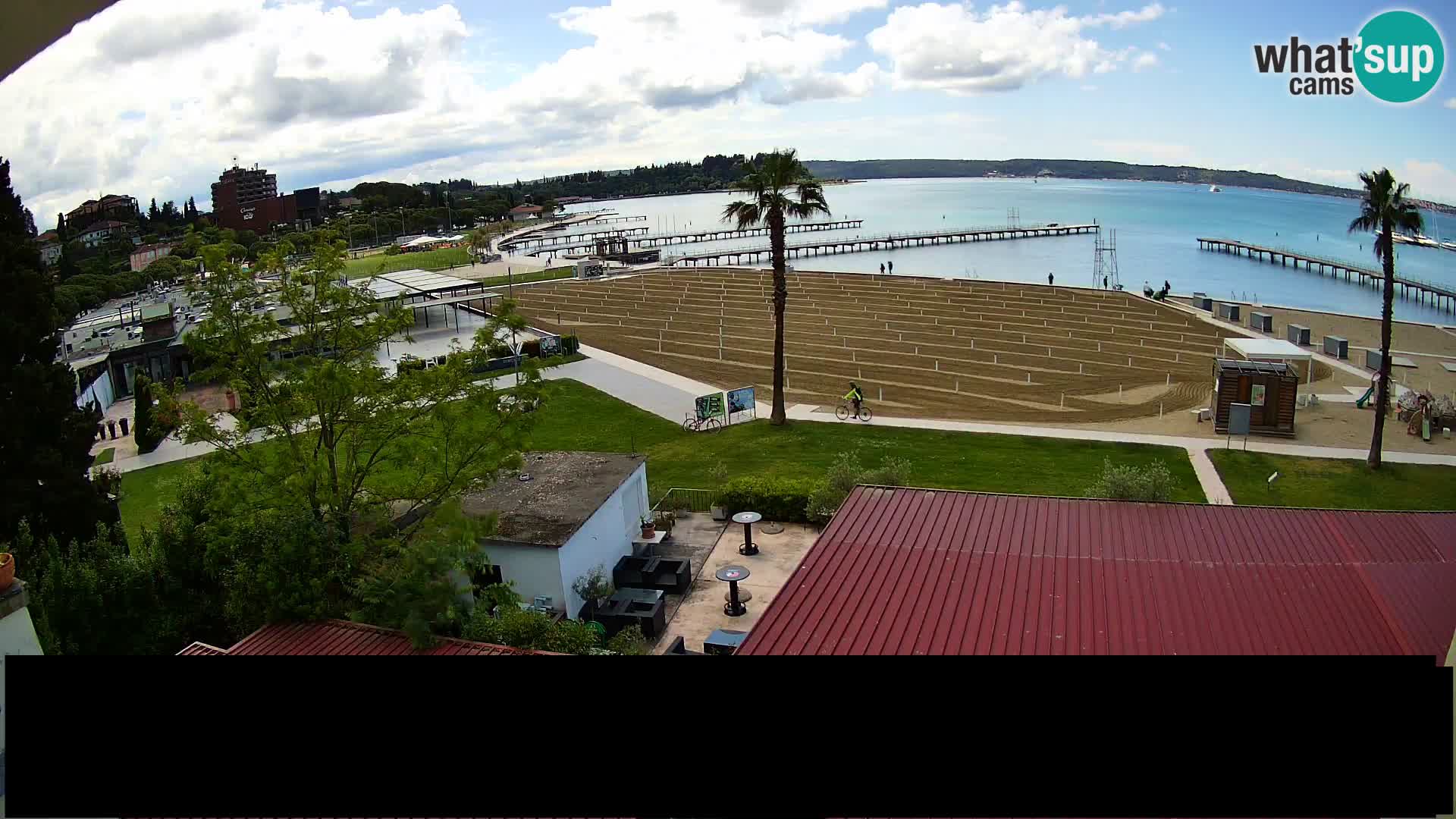 Livecam Portorož beach