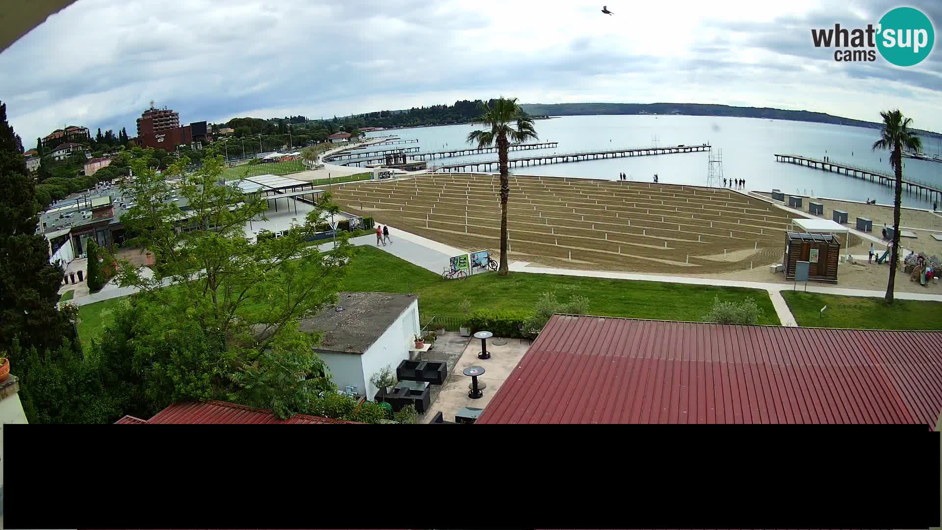 Webcam live Beach in Portorož