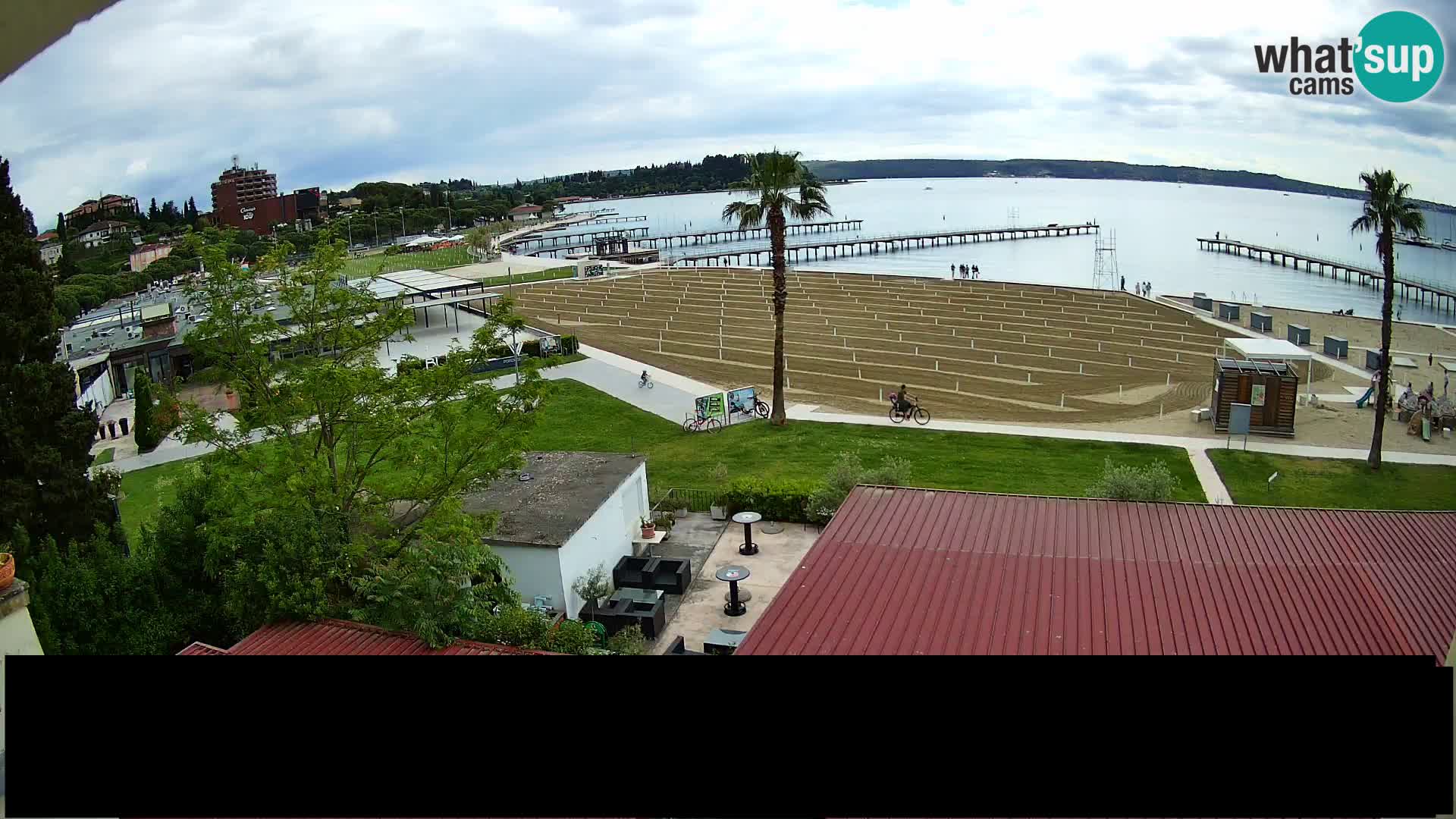 Spletna kamera Plaža Portorož