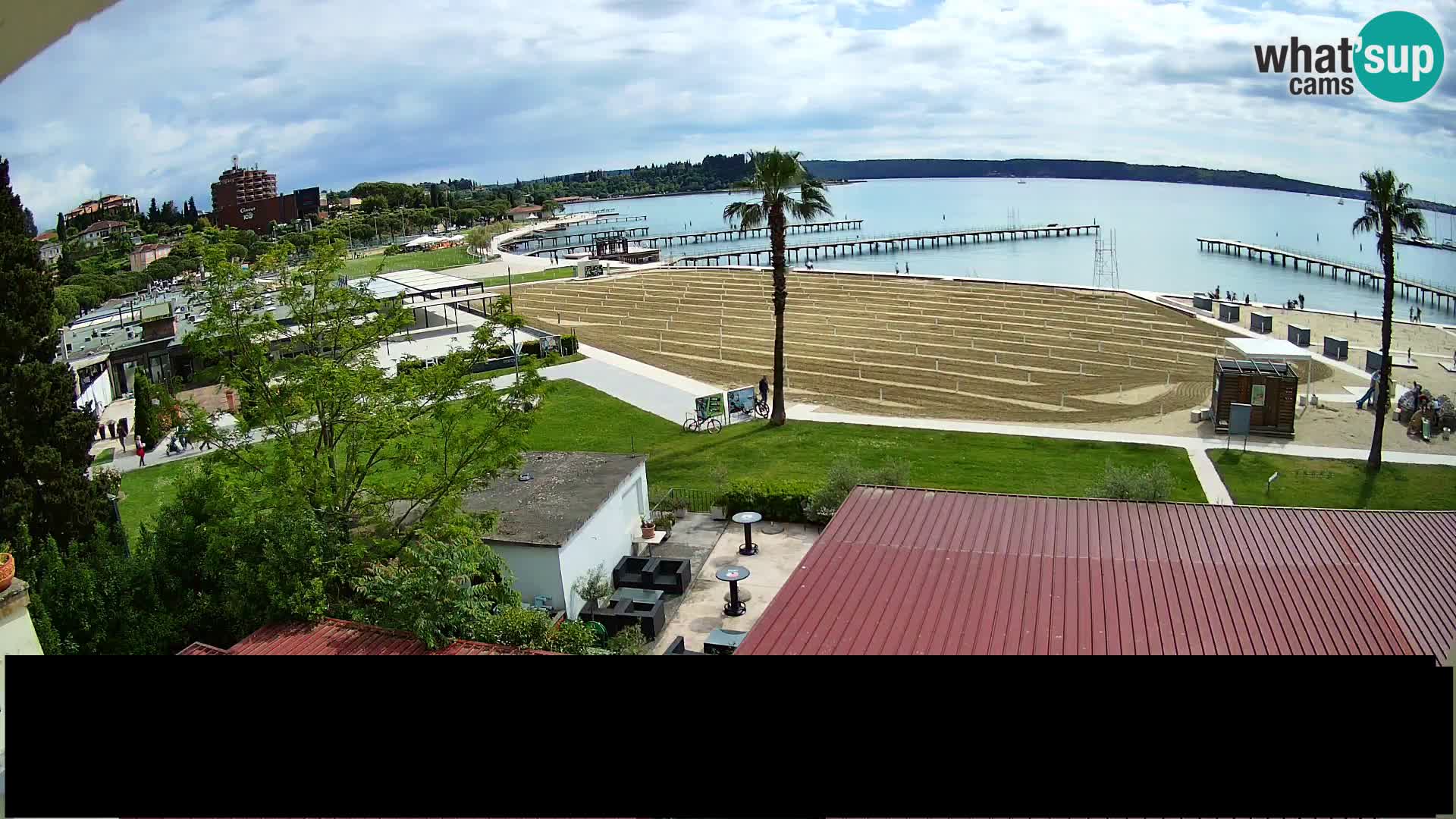 Webcam Live Plage à Portorož