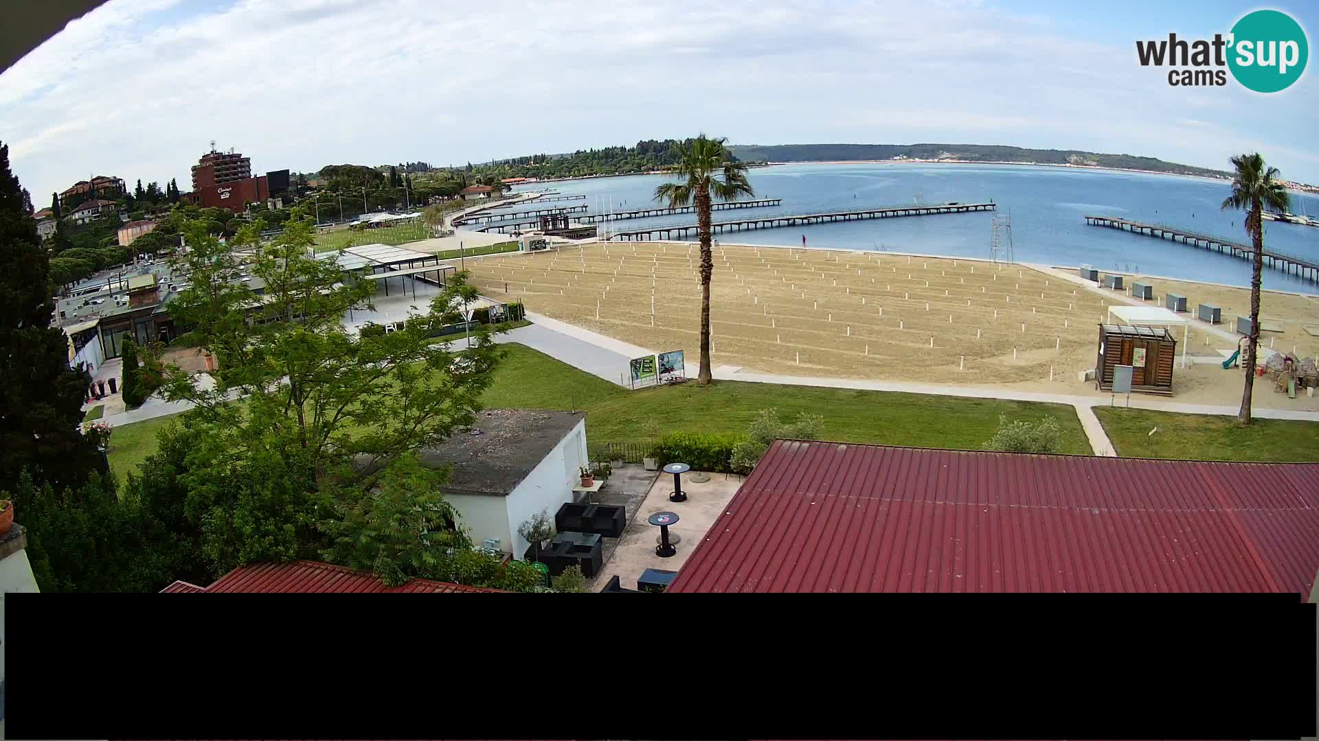Livecam Portorož beach