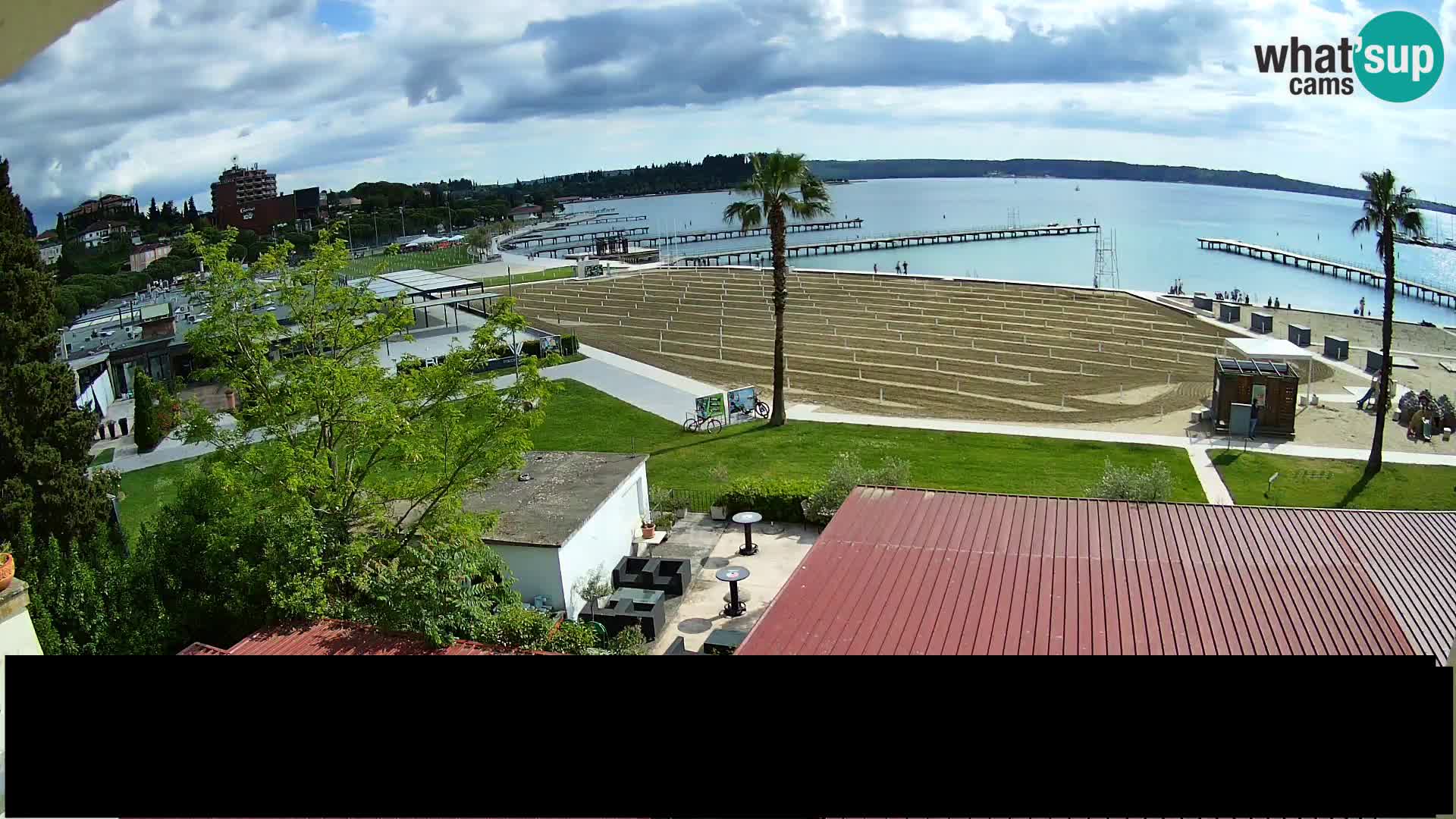 Webcam live Beach in Portorož