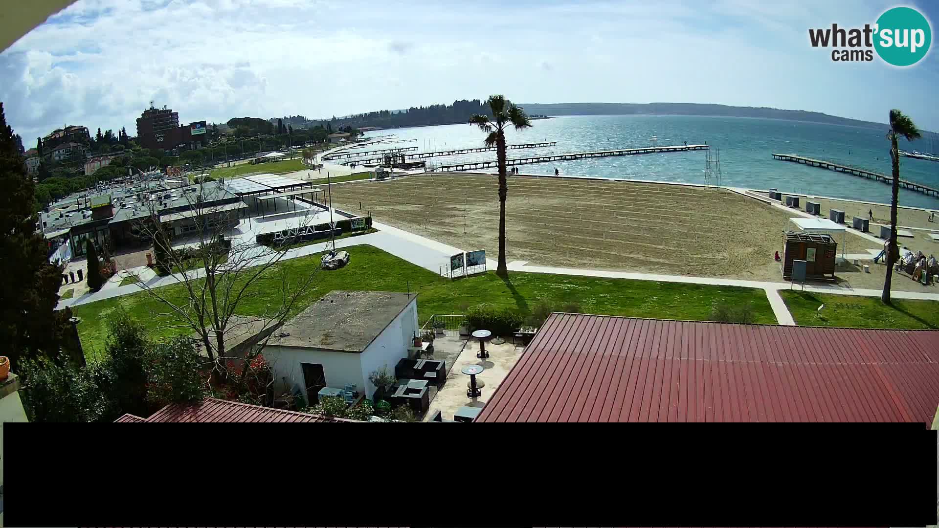 Webcam live Beach in Portorož