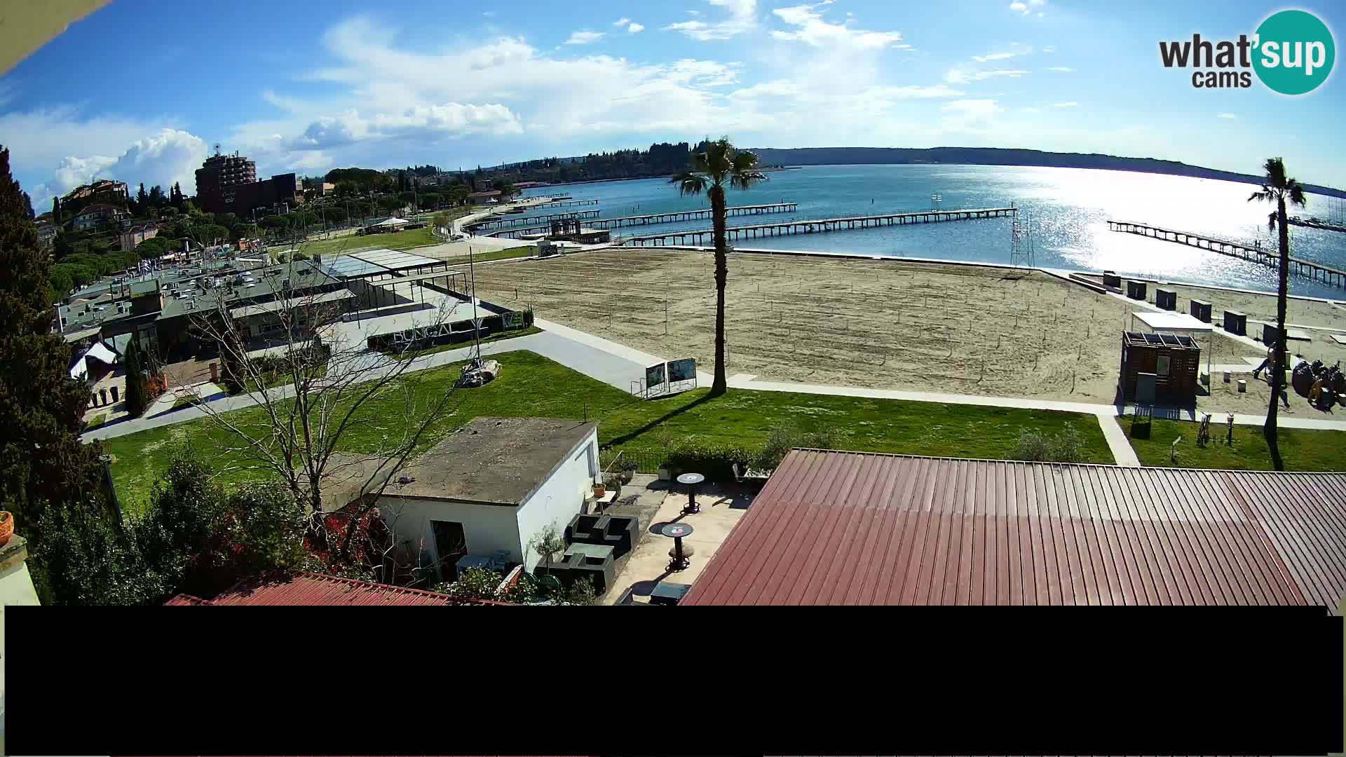 Webcam Live Playa de Portorož