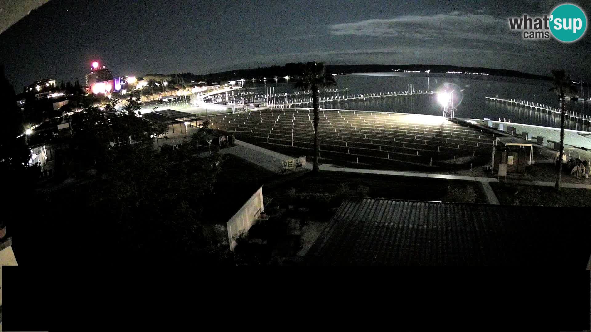Webcam live Plage Portorož – Caffe Karamela