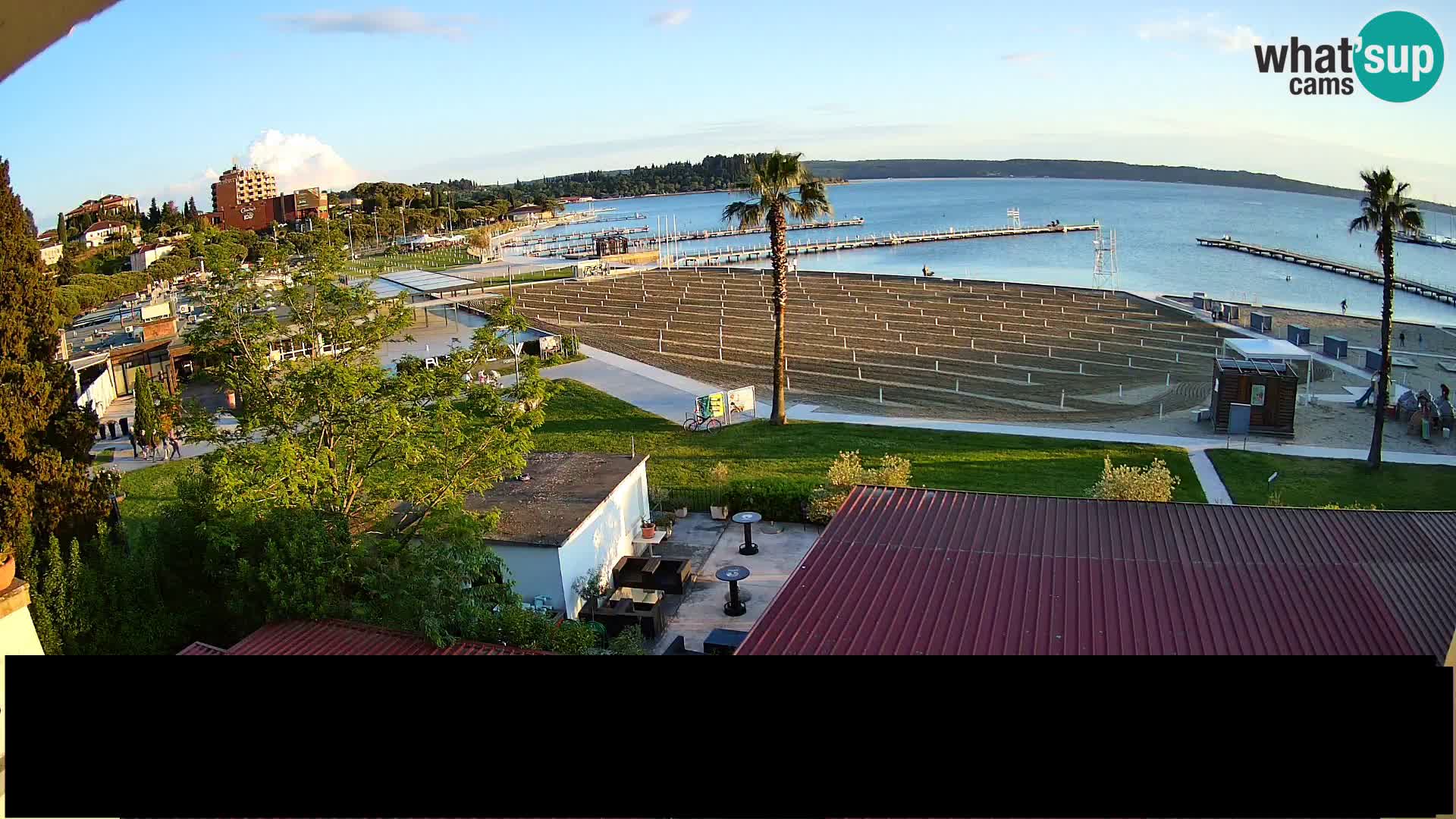 Web Kamera Plaža u Portorožu