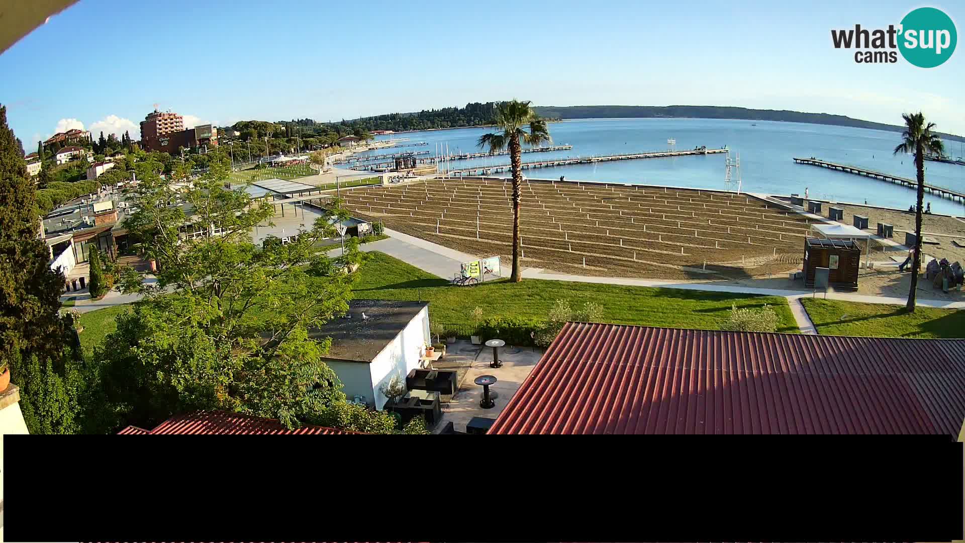 Livecam Portorož beach