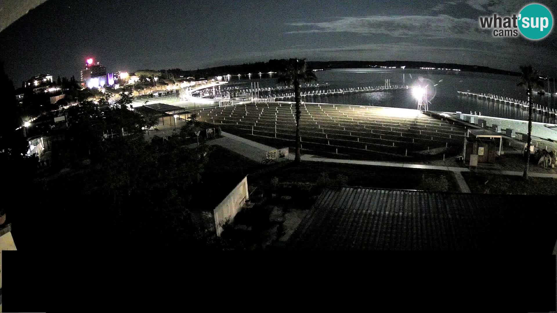 Kamera v živo Portorož plaža – Bungalow