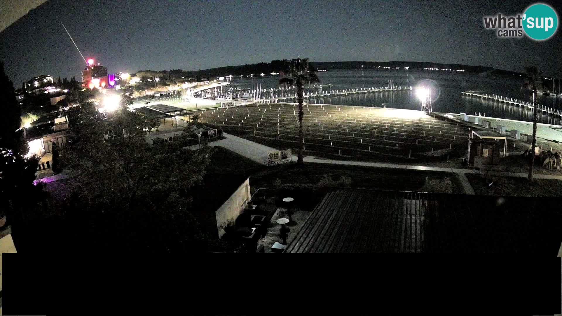 Webcam live Plage Portorož – Caffe Karamela