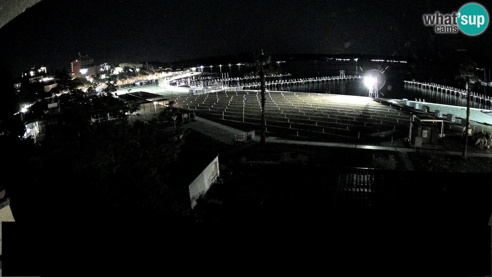 Kamera v živo Portorož plaža – Bungalow