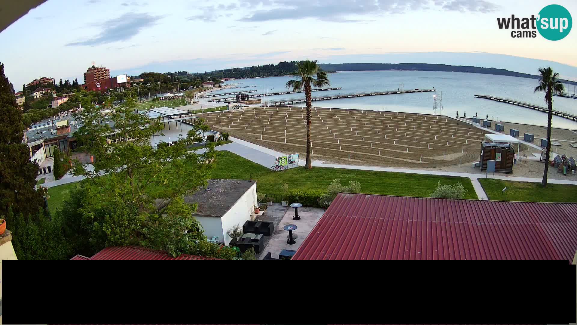 Webcam spiaggia Portorose – Caffe Karamela