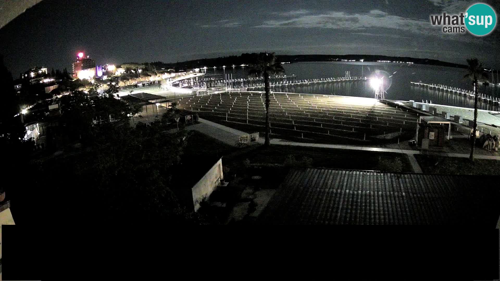 Kamera v živo Portorož plaža – Bungalow