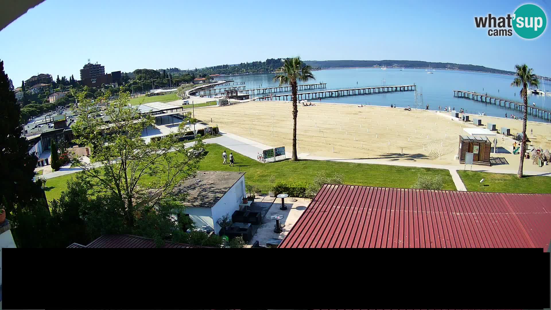 Webcam Live Plage à Portorož