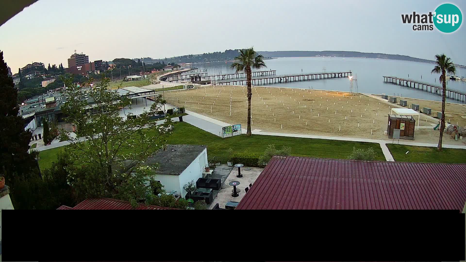 Webcam Portorož Strand – Karamela bar