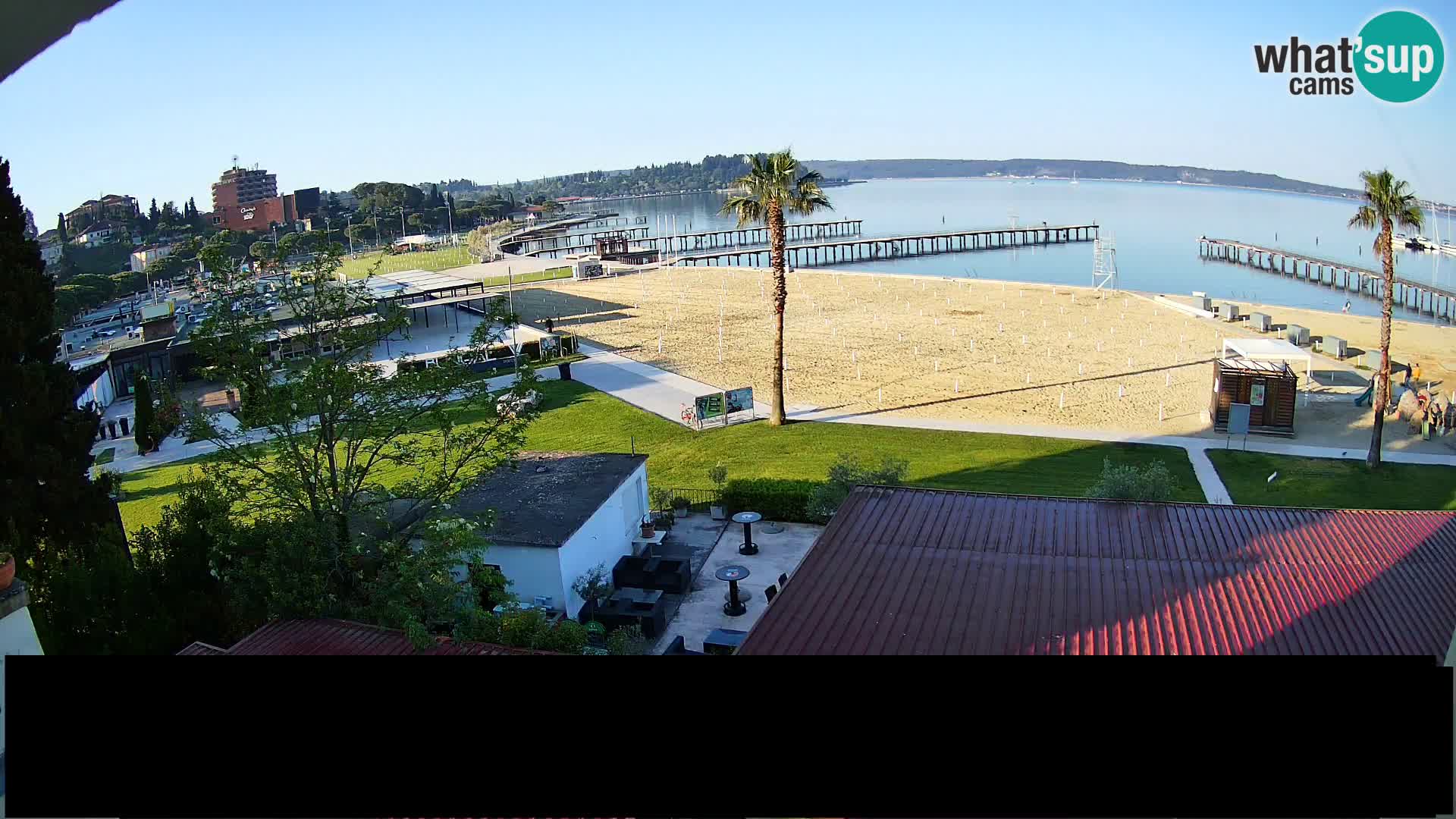 Webcam Live Plage à Portorož