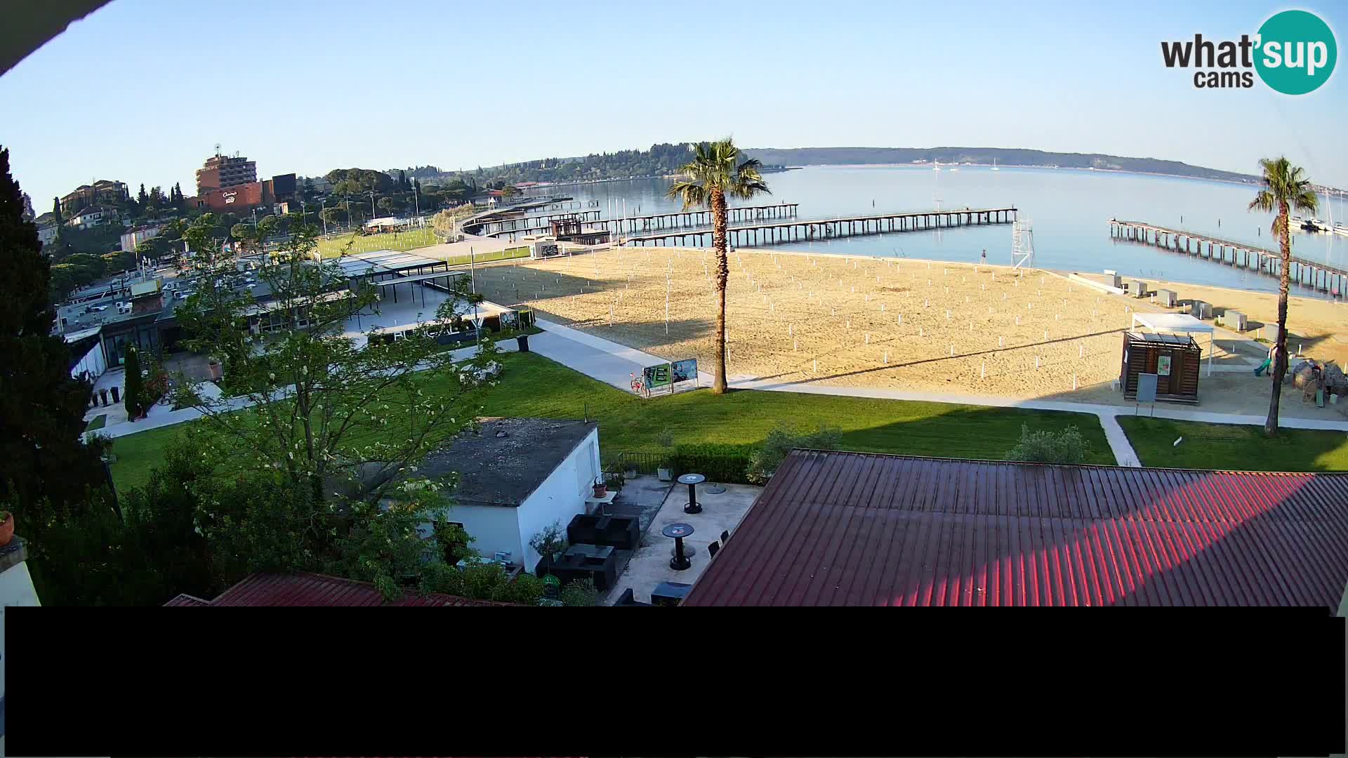 Livecam Portorož beach