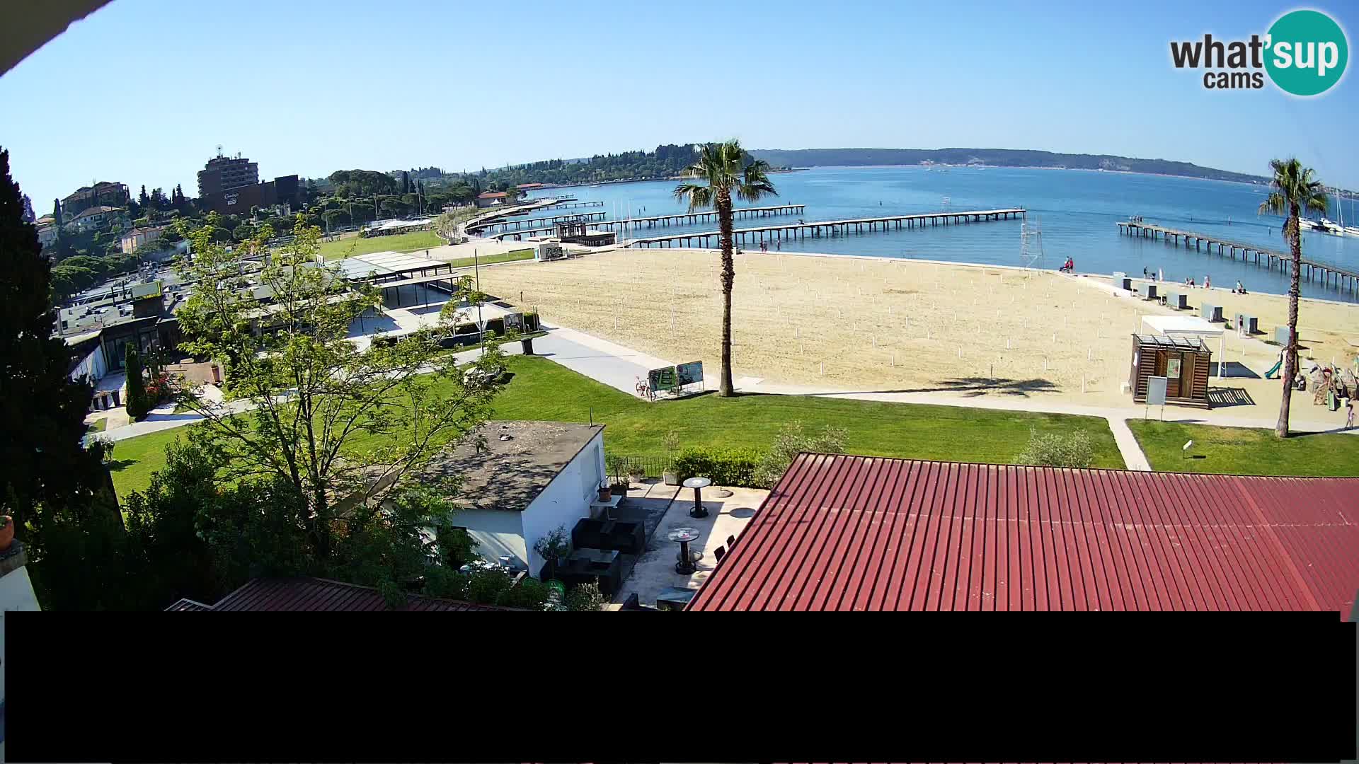 Webcam Live Plage à Portorož