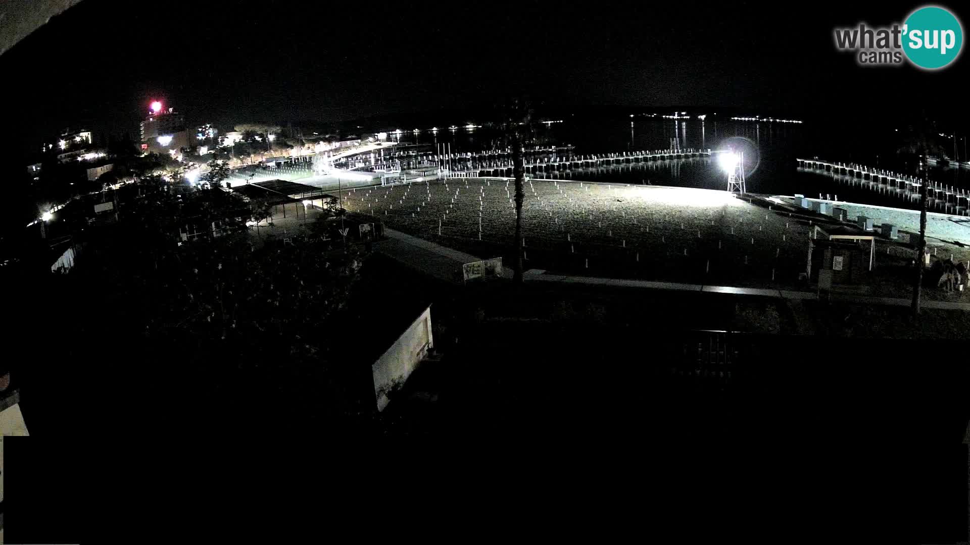 Webcam Portorož Strand – Karamela bar