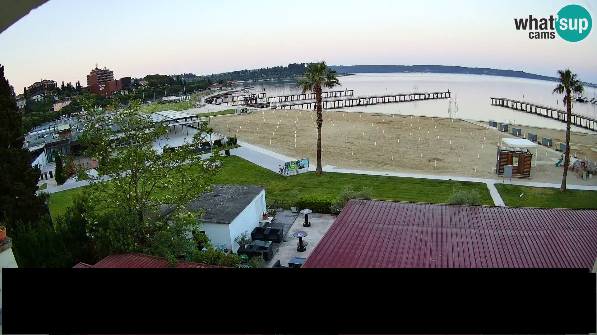 Webcam live Beach in Portorož